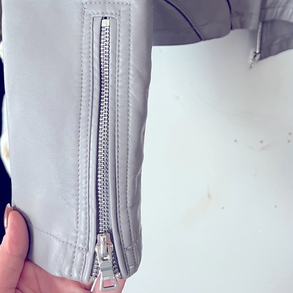 Women’s Guess leather jacket size M - Picture 5 of 7